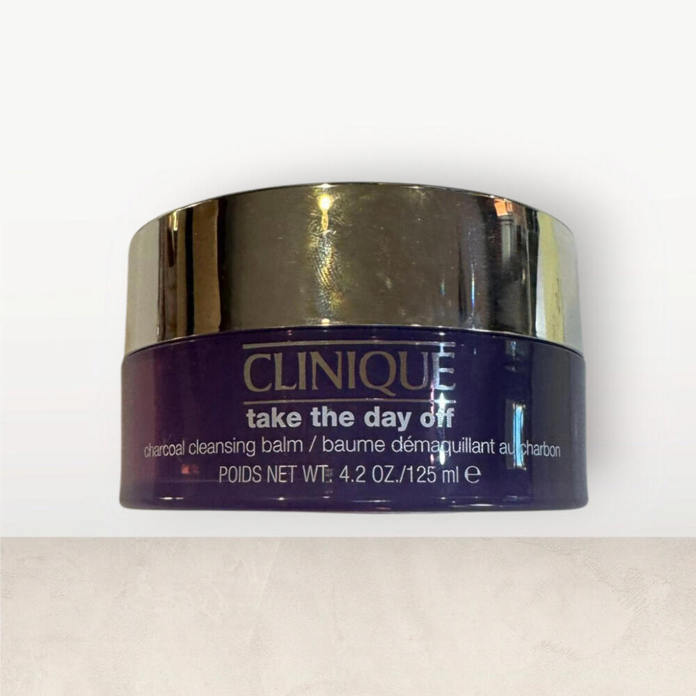 NEW! Clinique Take the Day Off Charcoal Cleansing Balm ~ 4.2 oz ~ Full Size